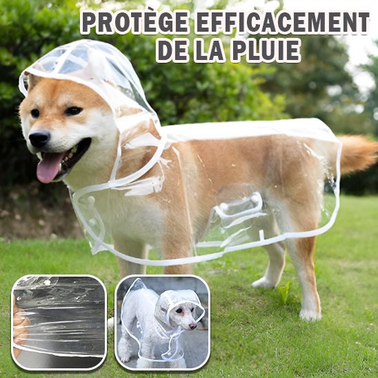 Manteau pour Chien  Imperméable LookThrough™